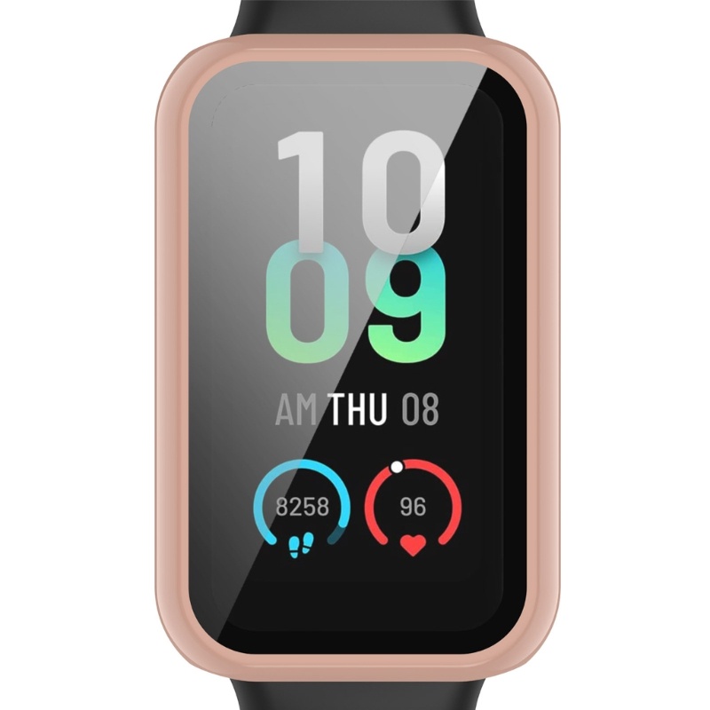 Case Pelindung Layar btsg-Cover Untuk Band7 Scratch-resist Shock Frame Full-Edge Coverage Smart-Watch One-piece Bumper-