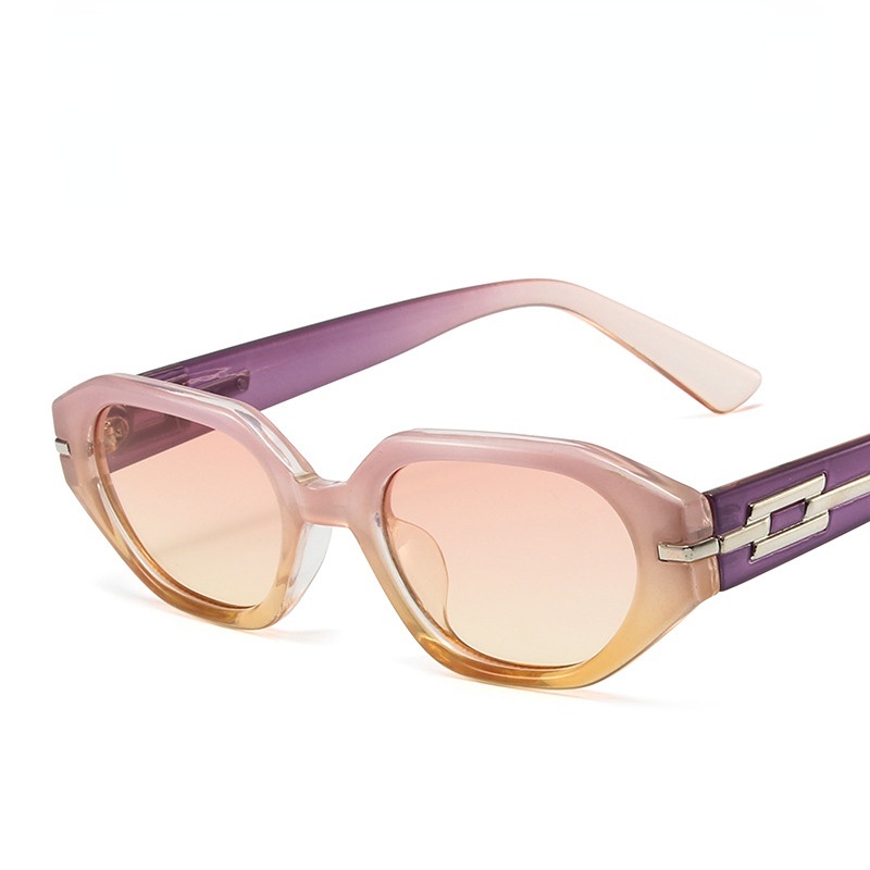 Aesthetic Shades Sunglasses UV400 Untuk Wanita/Pria Eyeglasses Colour