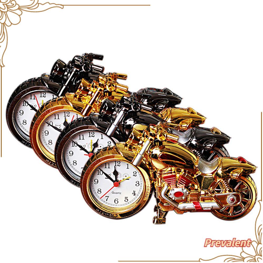 Preva Jam Alarm Motor Jam Meja Kreatif Ornamen Motor Untuk Anak