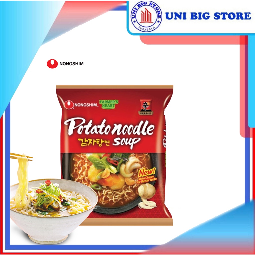 

Nongshim Potato Noodle Soup 110 gr Mie Kentang Korea