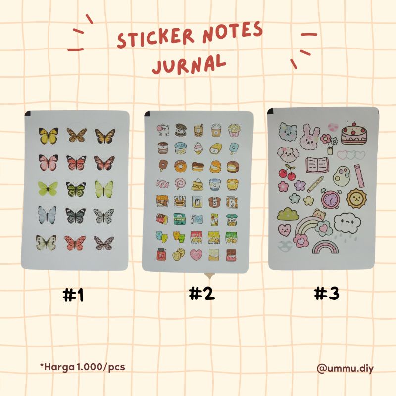 

(PART 9) Stiker pack/note lucu/aesthetic