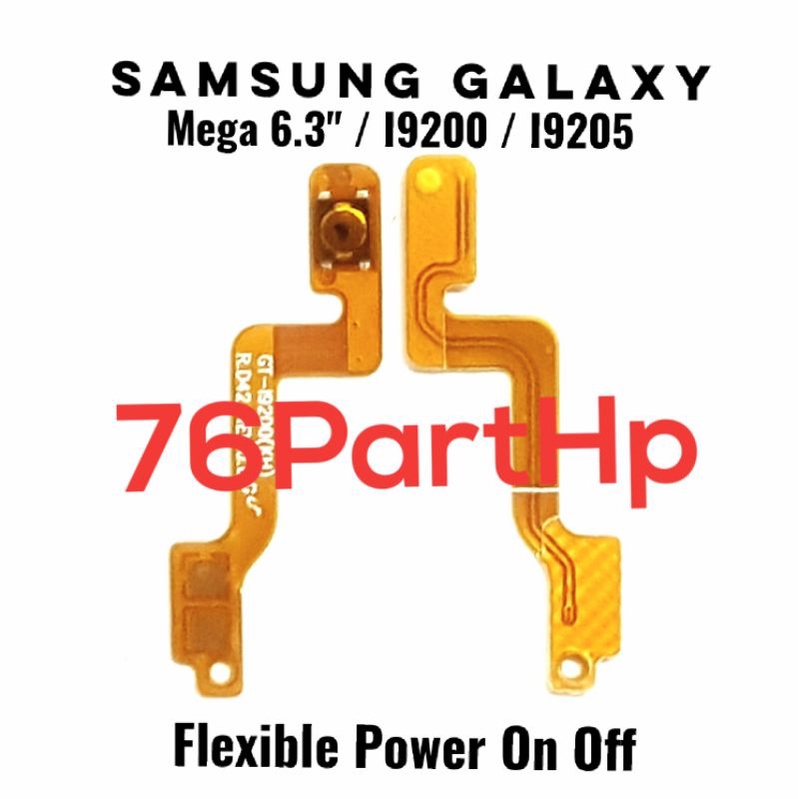 Flexible Connector Power On Off Samsung Galaxy Mega 6,3&quot; – i9200 i9205