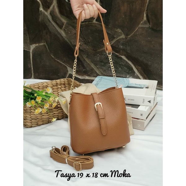 Tasya Bucket Bag Multifungsi Bisa Shoulderbag Dan Selempang