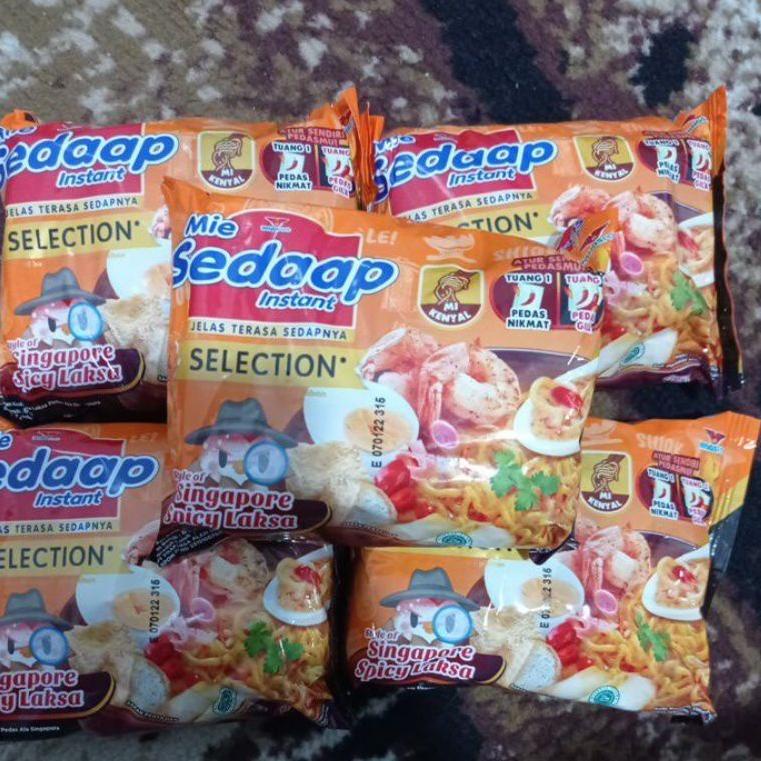 

[K-J3J[♥☞] Mie Sedaap Instant Selection Singapore 1 Dus isi 40 pcs / Singapore / Singapore Spicy Laksa super keren