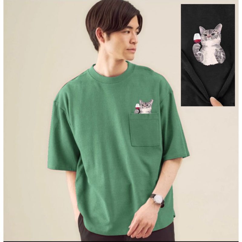 ACE - KAOS OVERSIZE ARIO HIJAU SAGE BAJU KAOS DISTRO OVERSIZE PRIA WANITA MODEL TERBARU