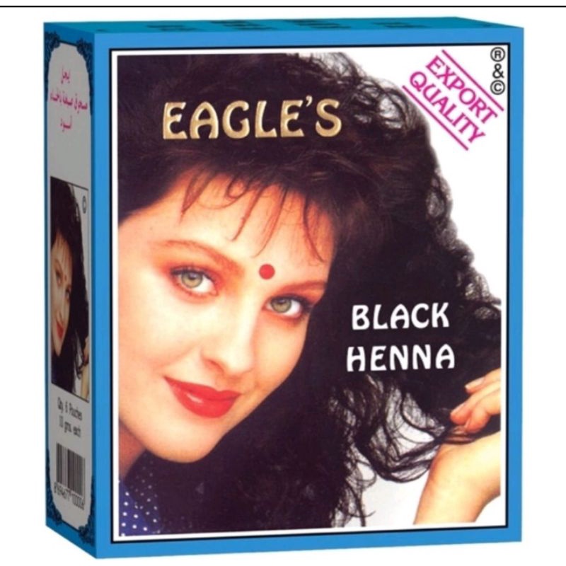 EAGLES  HENA HARI DYE 10 GRM | HENA RAMBUT |1 pcs