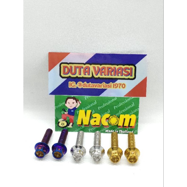 NACOM Baut Probolt Buat Behel Mio Smile,Soul,Xeon,Mio J