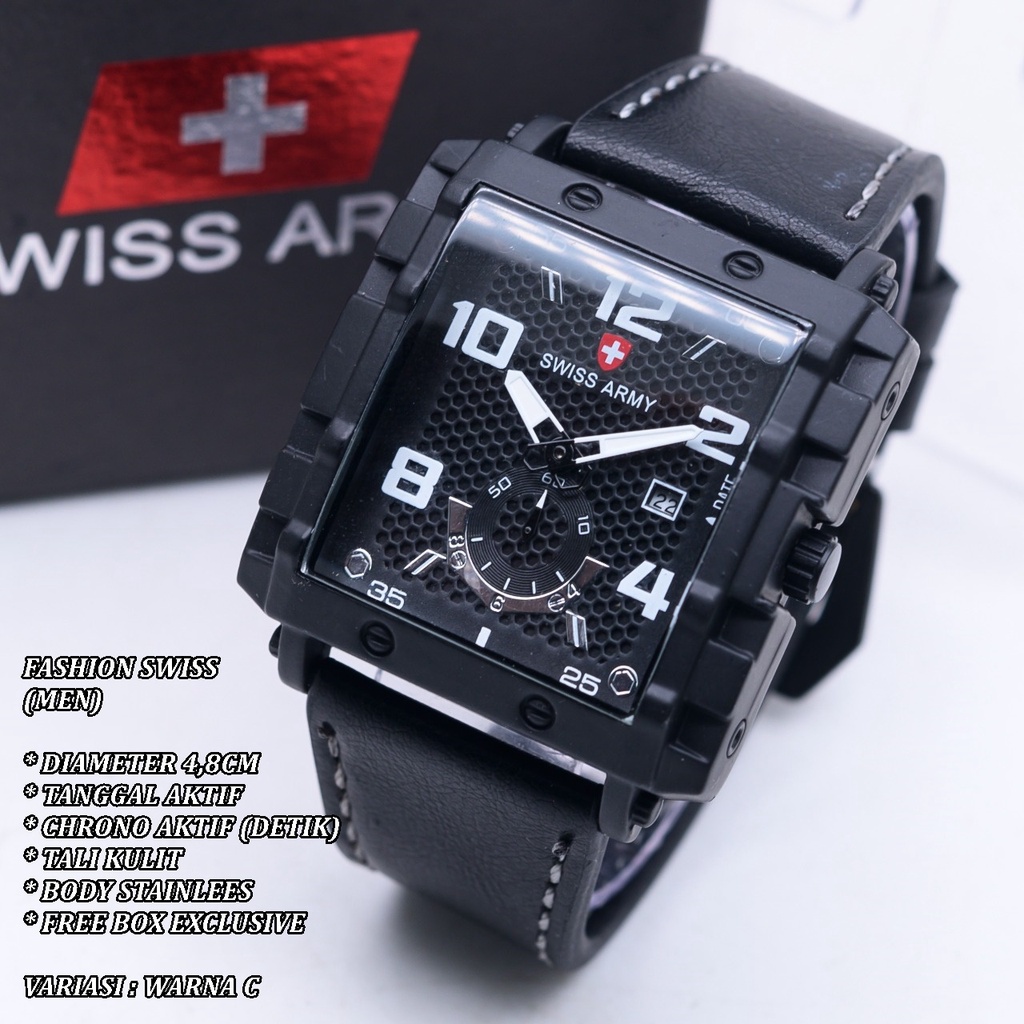 (FREE BOX) JAM TANGAN PRIA FASHION HB0191