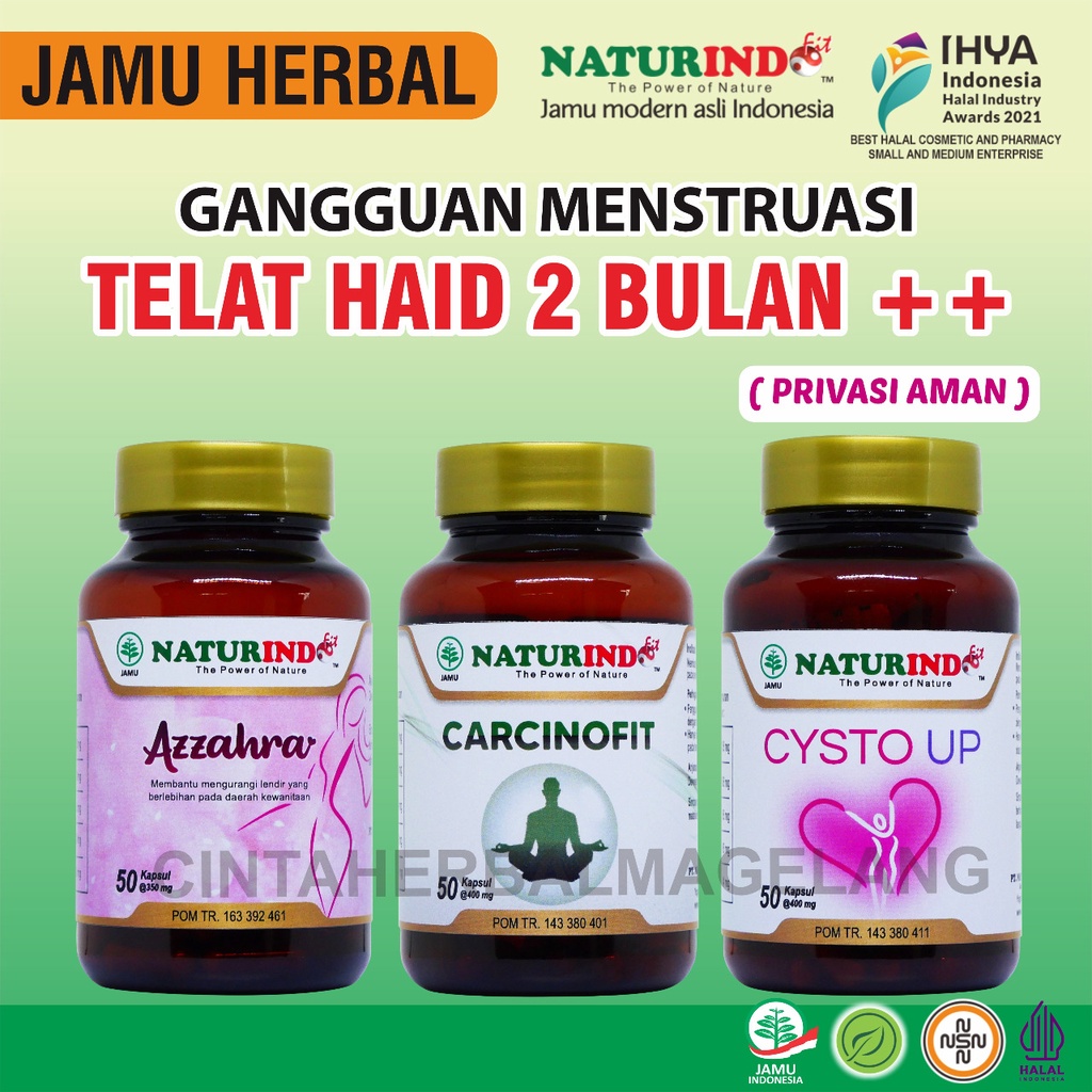 Obat Telat Datang Bulan 1 - 3 Bulan