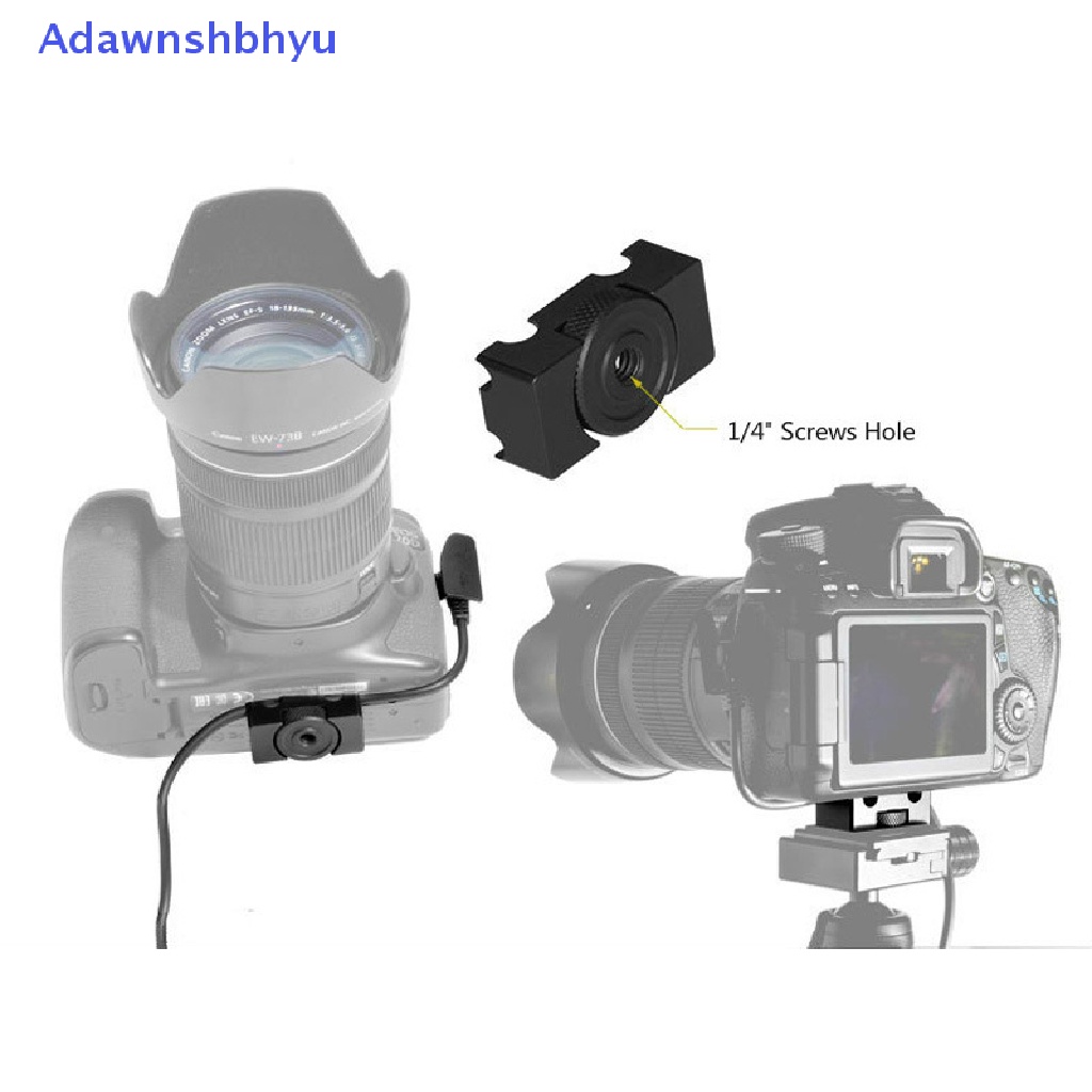 Adhyu Dudukan Penjepit Klip Pengunci Kabel Bahan Aluminium Alloy Tether Holder Untuk Kamera DSLR ID