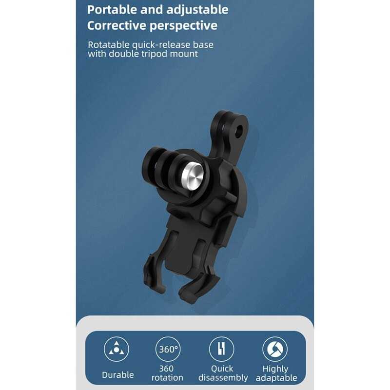 Telesin 360 Degree Rotate Mount for GoPro - TE-ZJZ-001 ( Mughnii )
