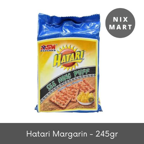 

Hatari see hong puff margarine biskuit - 245 gram