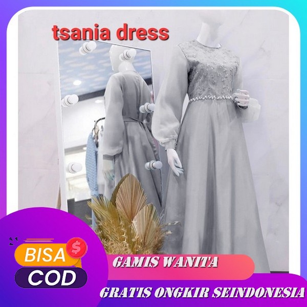 Nisa Arabian Abaya Outer Bp Bahan Mosscrape Aplikasi Renda Full Sampai Bawah Dapat Outer Gamis Abaya