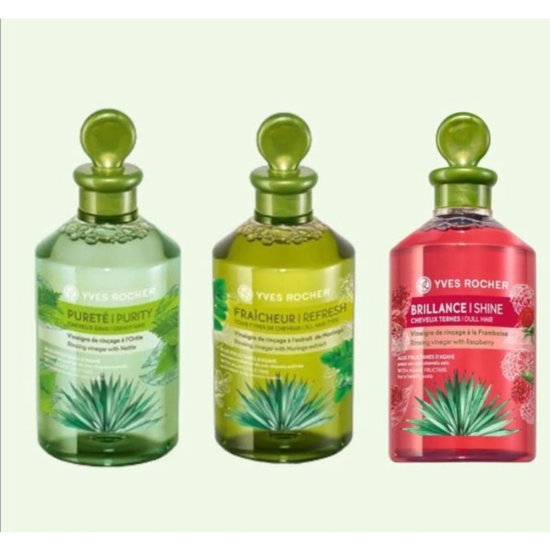 Jual Yves Rocher Rinsing Vinegar Purity Refresh Shine 150 ml Shopee