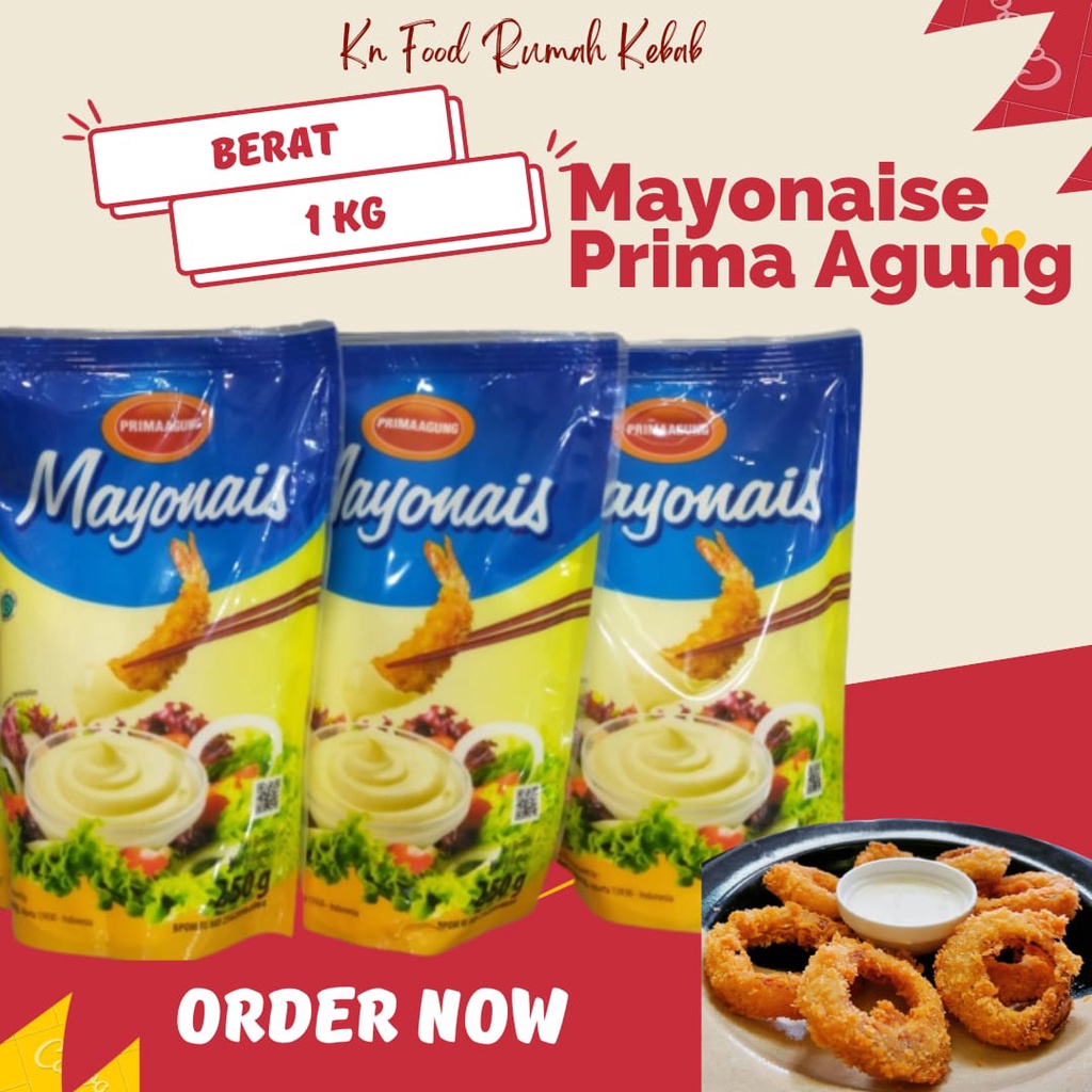 

Mayones Primaagung - Mayonaise Prima Agung 1 kg.