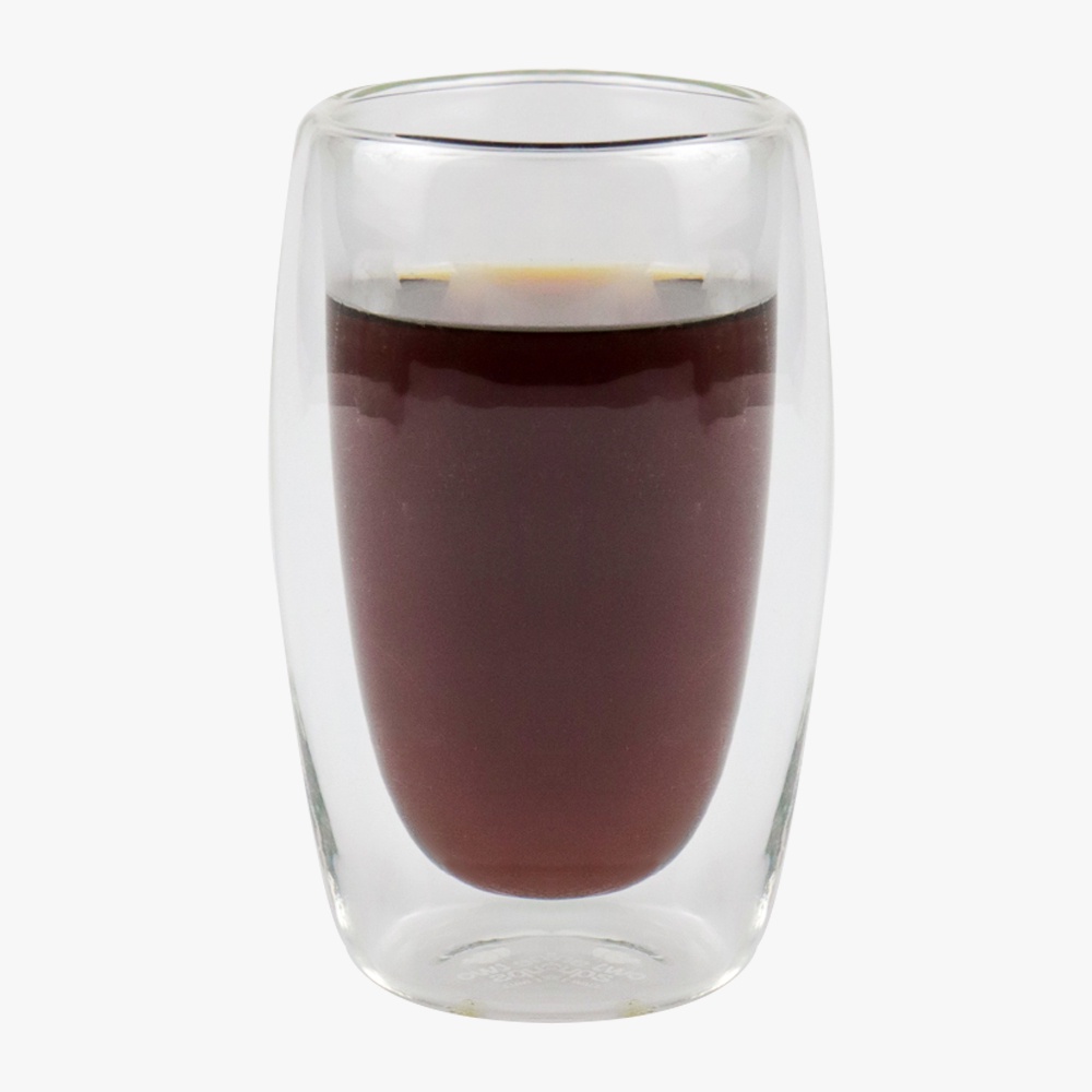One Two Cups Gelas Cangkir Kopi Anti Panas Double Wall Borosilicate Glass Round Series 250 ml