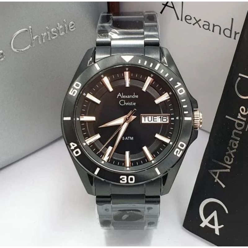 ALEXANDRE CHRISTIE 6512 MEBIPBA JAM TANGAN ANALOG ORIGINAL