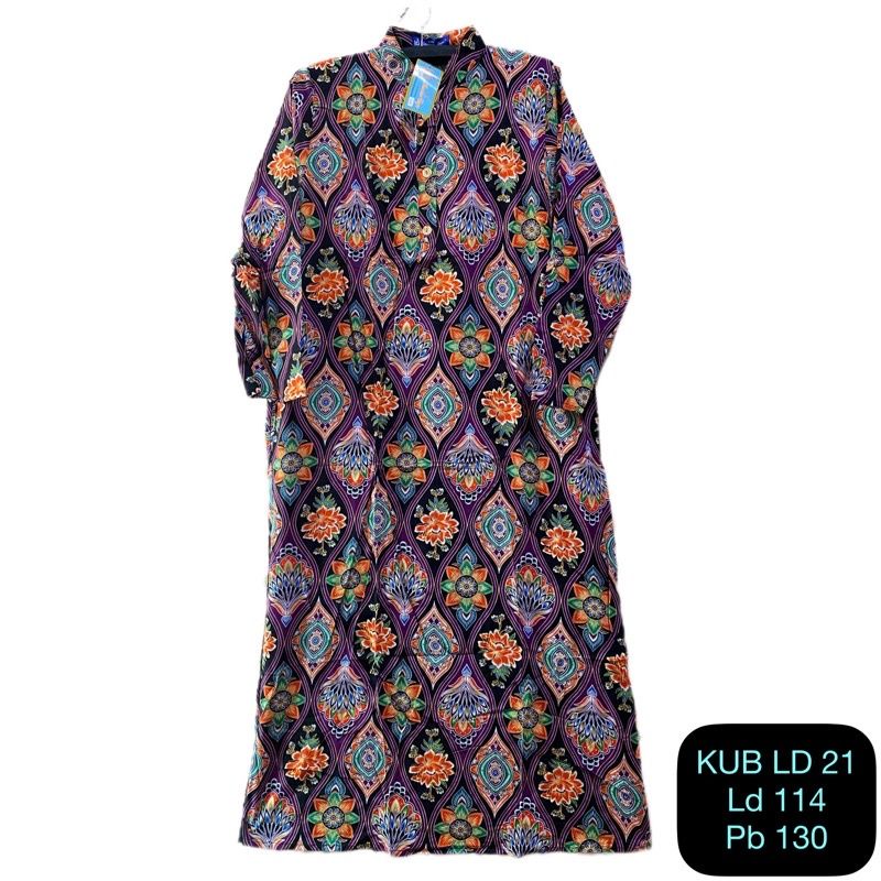 Daster LONGDRESS KENCANA UNGU LABEL biru ASLI