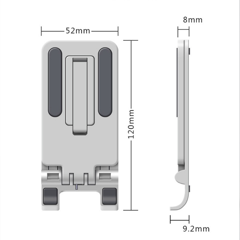 Stand Dudukan Holder Phone Meja Lipat Universal Untuk Semua Ponsel Tablet Desktop Bracket Mini Stand