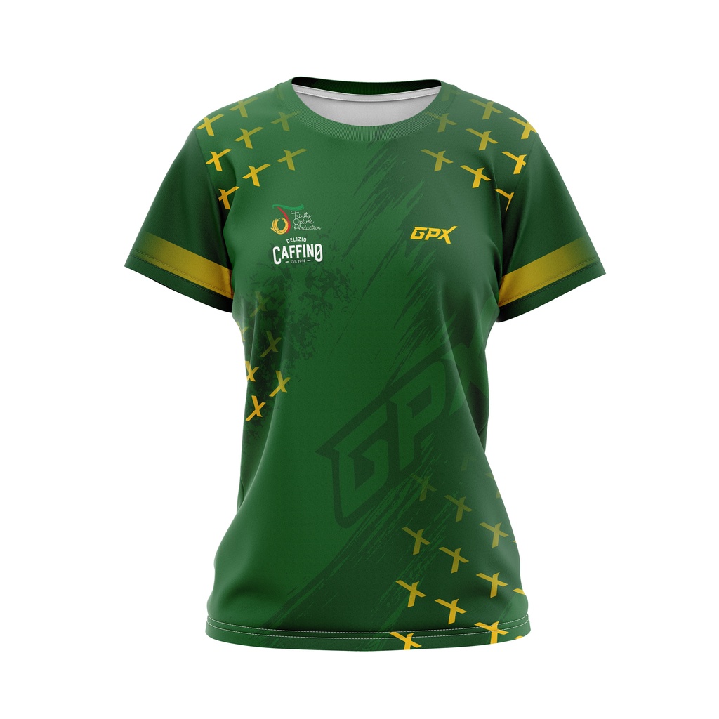 Baju Kaos Tshirt Wanita Jersey Esport Geng Kapak GPX 2022 O-neck Free  Custom No + Nama Full Printin
