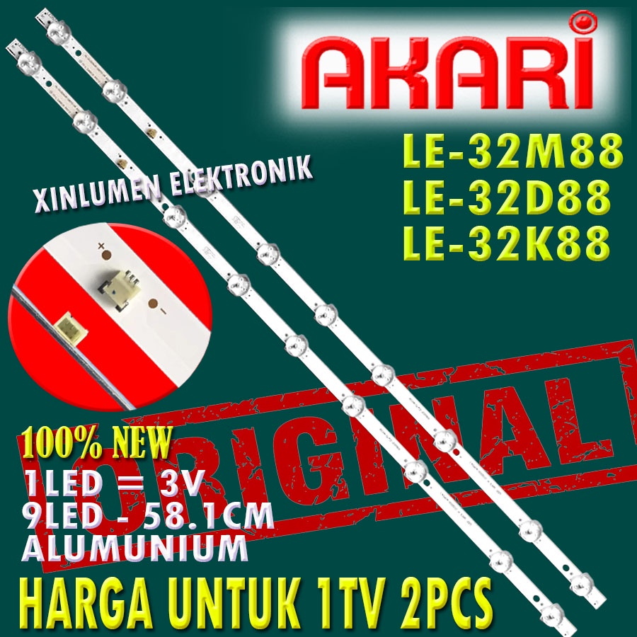 BACKLIGHT AKARI LE-32M88 LE-32D88 LE-32K88 32M88 32D88 32K88 LE32M88 LE32D88 LE32K88