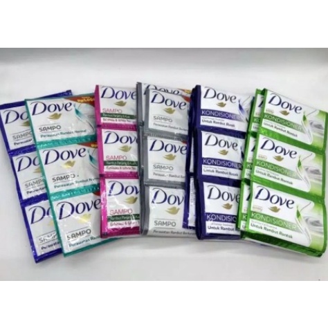 Shampoo Dove Sachet All Varian 9ml