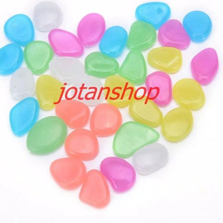 ッ F2 Imos Batu Hias Dekorasi Aquarium Glow In The Dark Aquascape Garden ☉