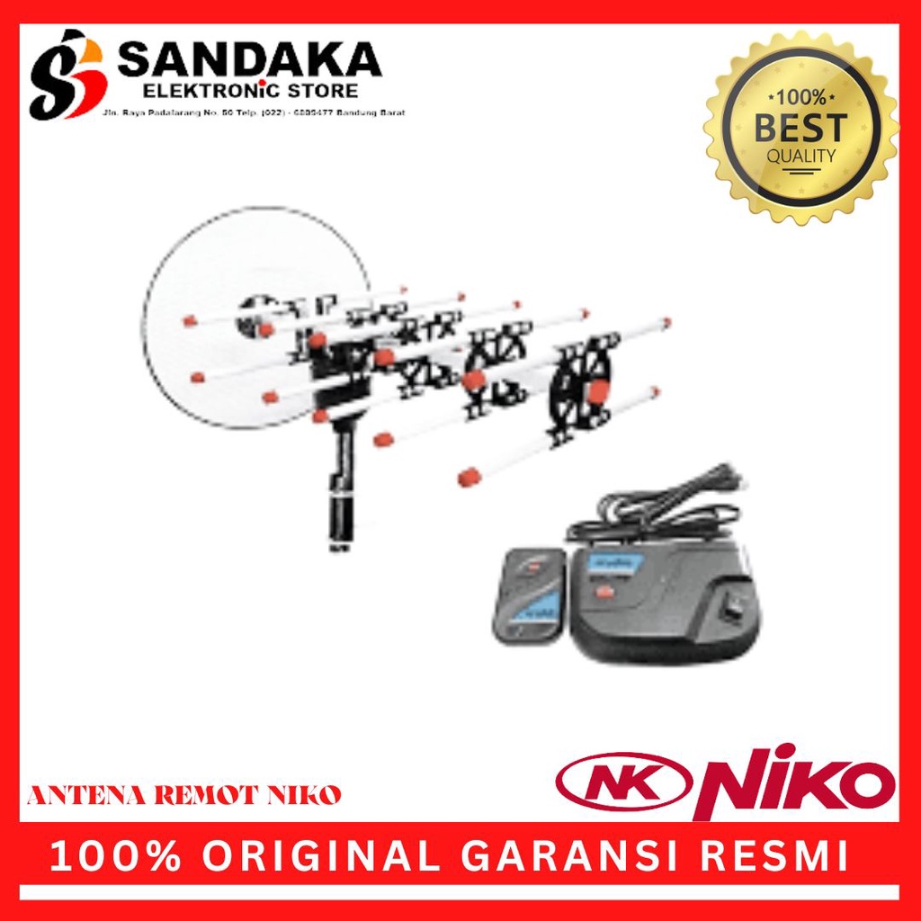 Niko Antena Remot Ram 880 - Niko Antena TV Outdoor Remote + Booster NK 880