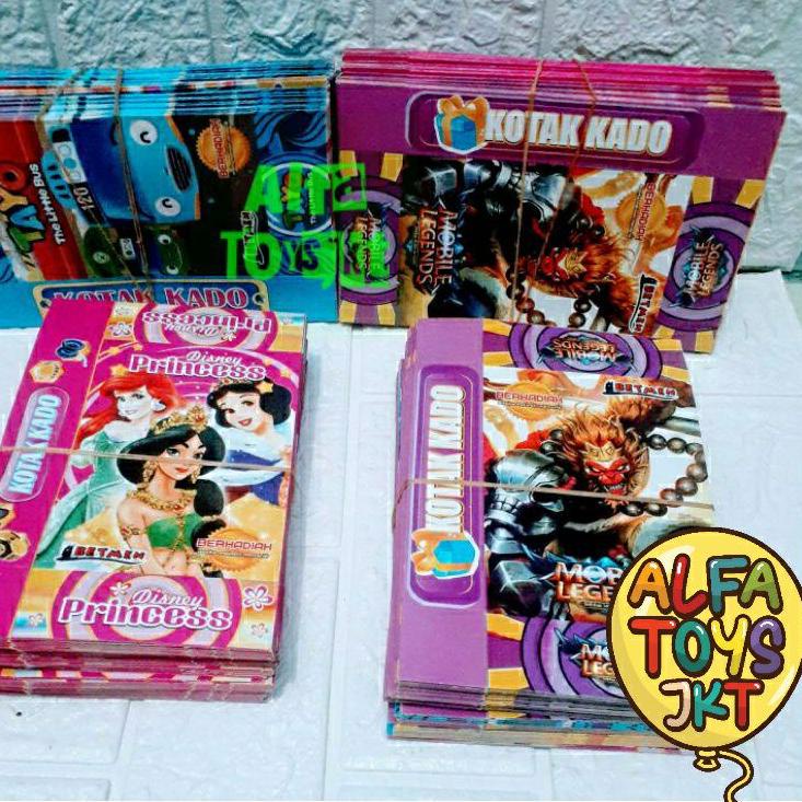 

Flash Sale パ kotak kado gede bungkus kado ukuran Lbr 9×Pnjg13xTbal 3isi 100pcs