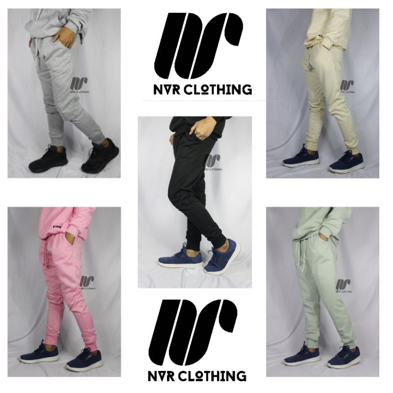 NVR clothing Jogger pants Sweat pants celana jogger original