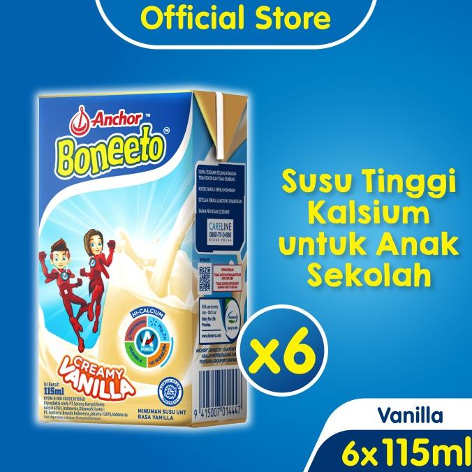 

Anchor Boneeto UHT Creamy Vanilla 115ml - 6 Pcs