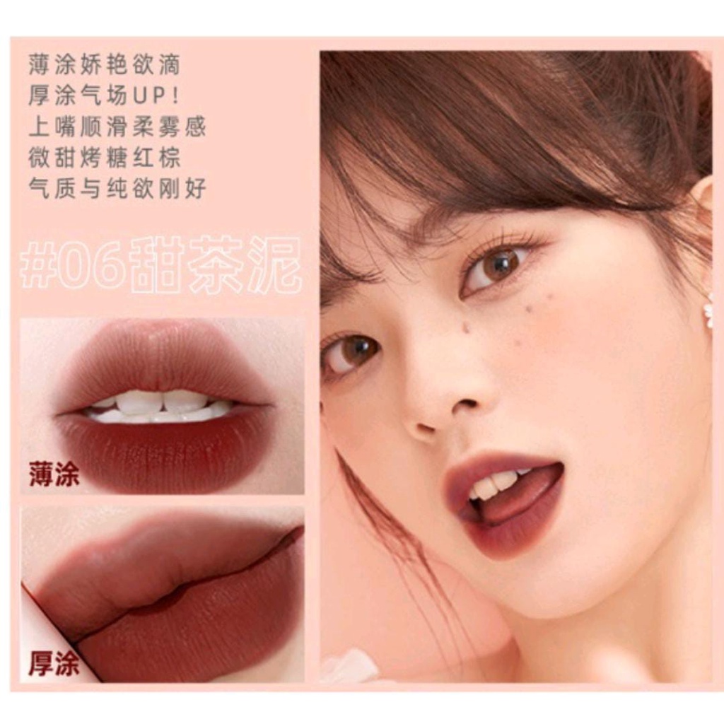 LAMEILA LIP RIBBON PITA MATTE LIPSTIK TAHAN AIR