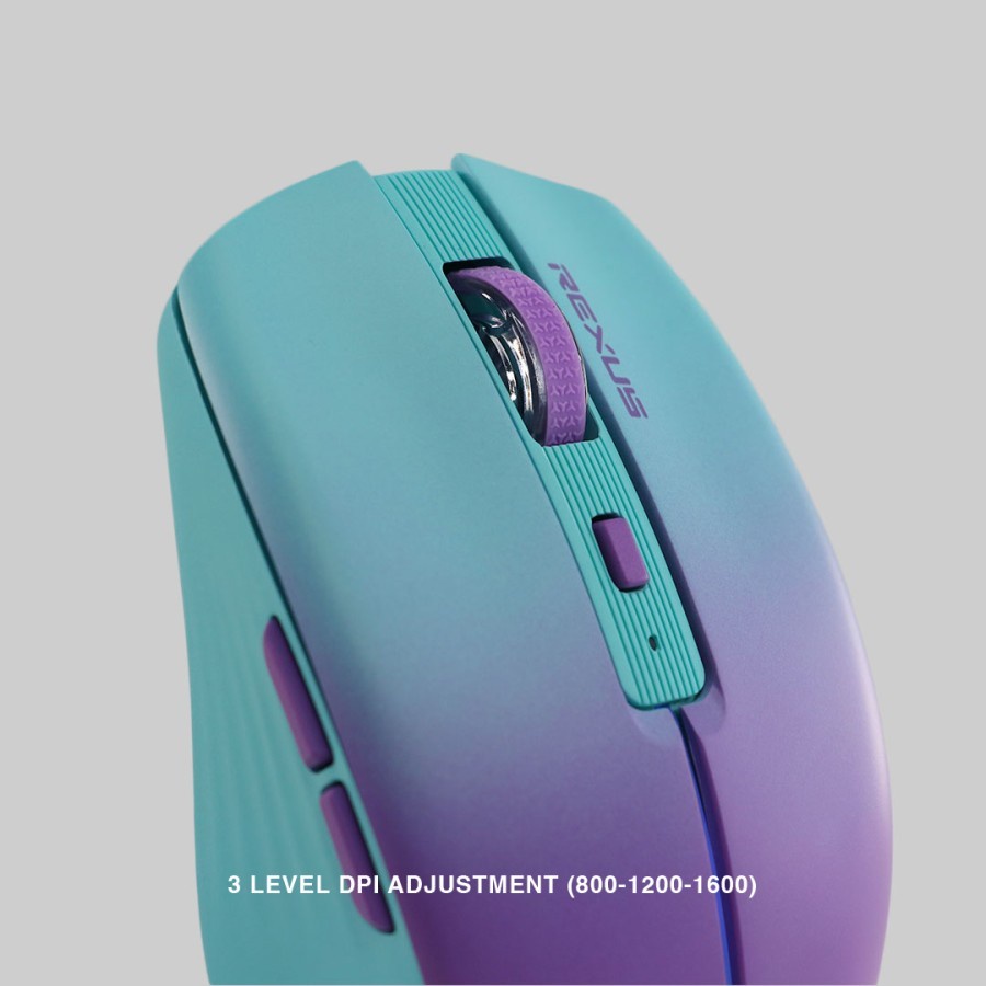 Rexus QB200 | QB-200 Skies Wireless Bluetooth Office Mouse Rechargable