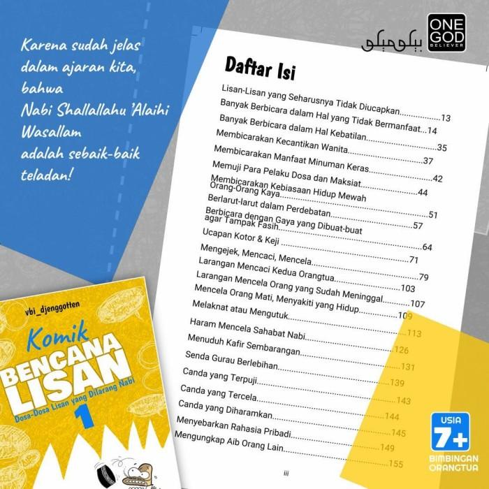 

Komik Bencana Lisan 1 Buku Vbi Djenggotten Best Seller