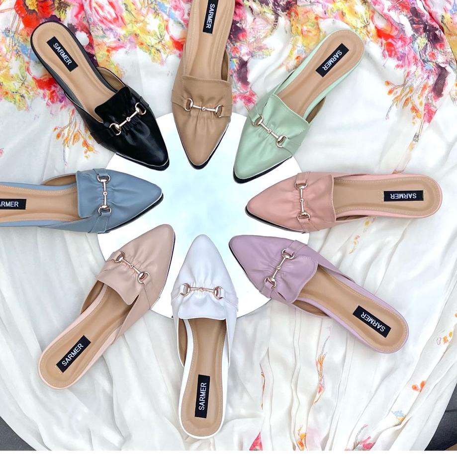 Langsung Atc SARMER - VALERIE HEELS 3CM BLACK