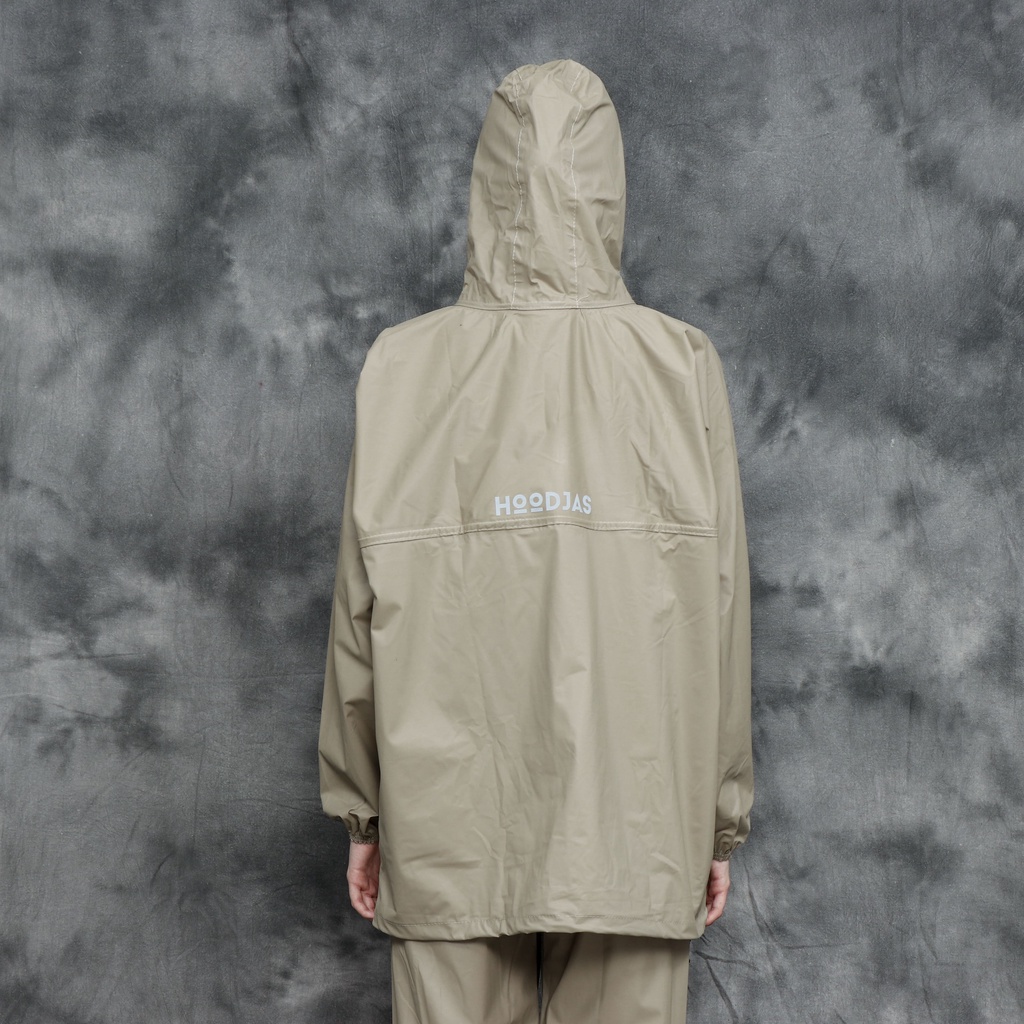 HOODJAS KANGAROO RAINCOAT Jas Hujan Saku Kangguru Pria Wanita Dewasa Anti Air Bahan PVC Waterproof