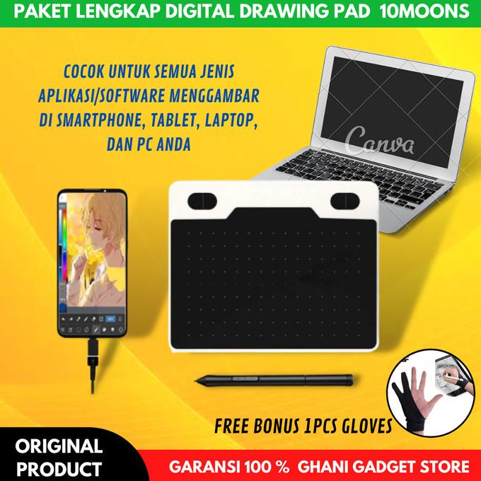 Lcd Digital Drawing Pad Writing Tab Writting Pen Stylus Tablet Laptop