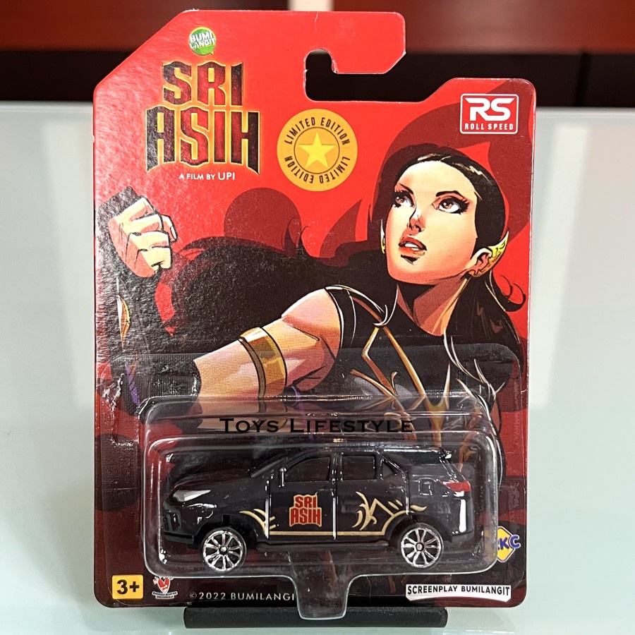 Mobil Diecast Polisi Rollspeed PJR Sabara Car Skala 64