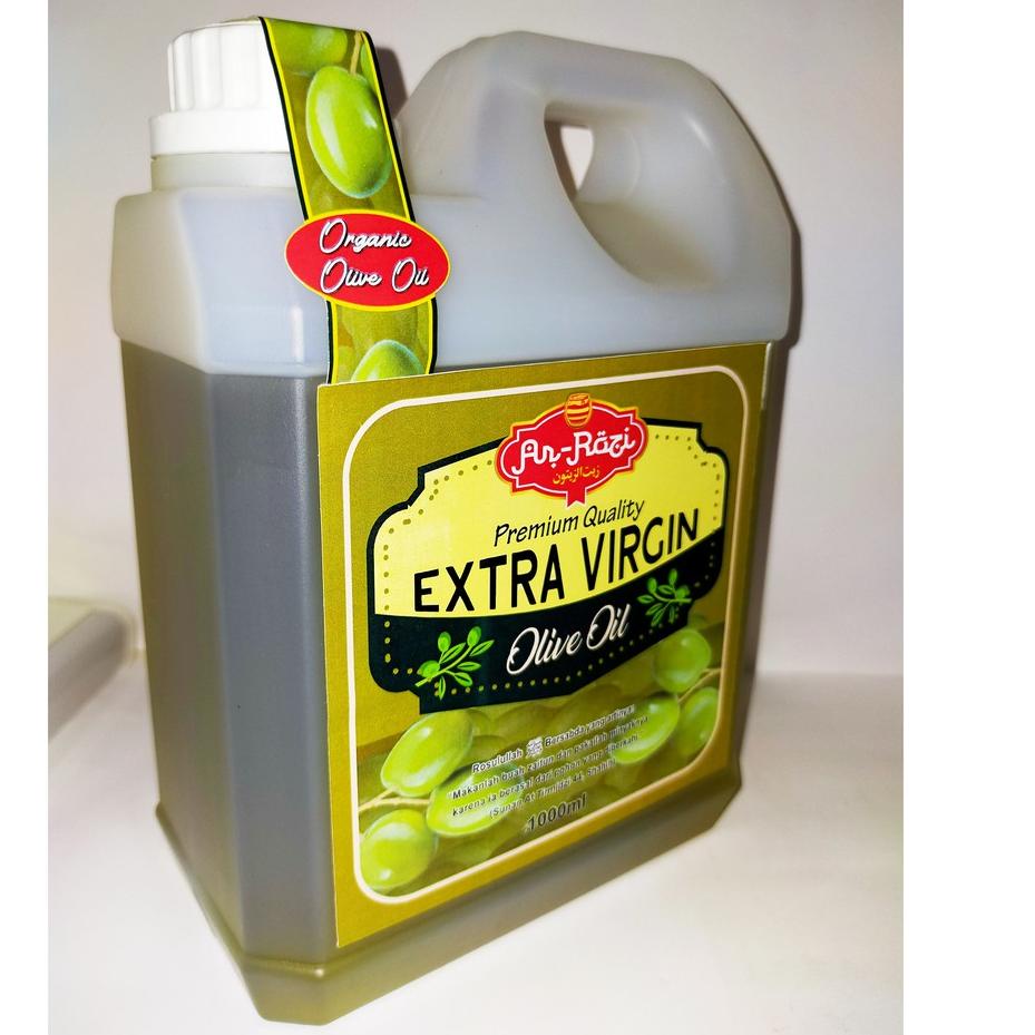 

[PRODUK V8DFS] Minyak Zaitun ( Olive Oil ) Extra Virgin Ar-Rozi 1000ML F8Y