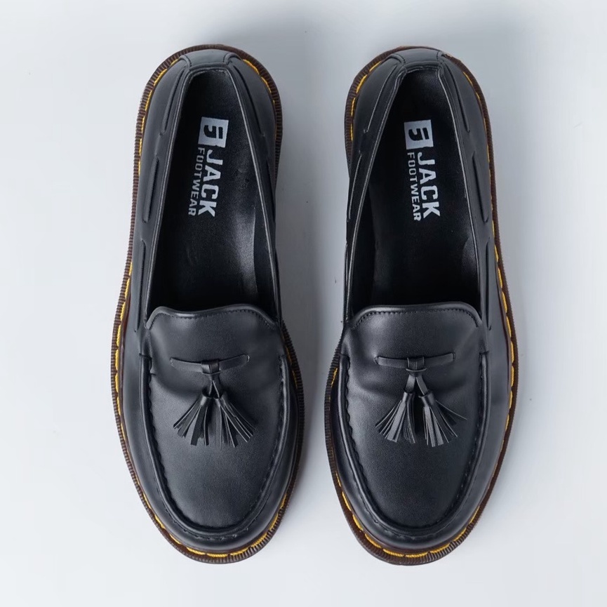 Sepatu Loafers Pria Docmart Dokmar Kulit Formal Casual Loafer Kasual Kantor Kerja Kuliah - Cleve