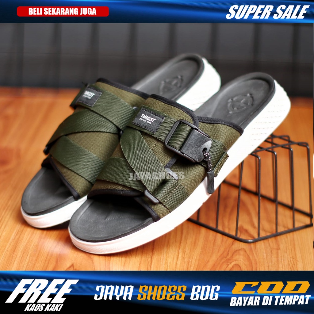 WILSON Sandal Slide Pria Casual Sandal Pria Slip On Original Distro Simple Murah Trendy Kekinian