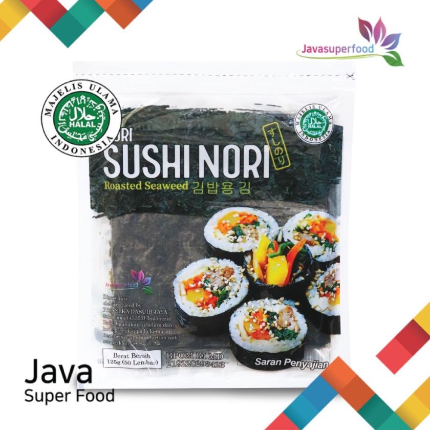 

[KODE PRODUK JKE0O7146] Sushi Nori HALAL Seaweed Rumput Laut Sushi Untuk Kimbab/ Gimbab