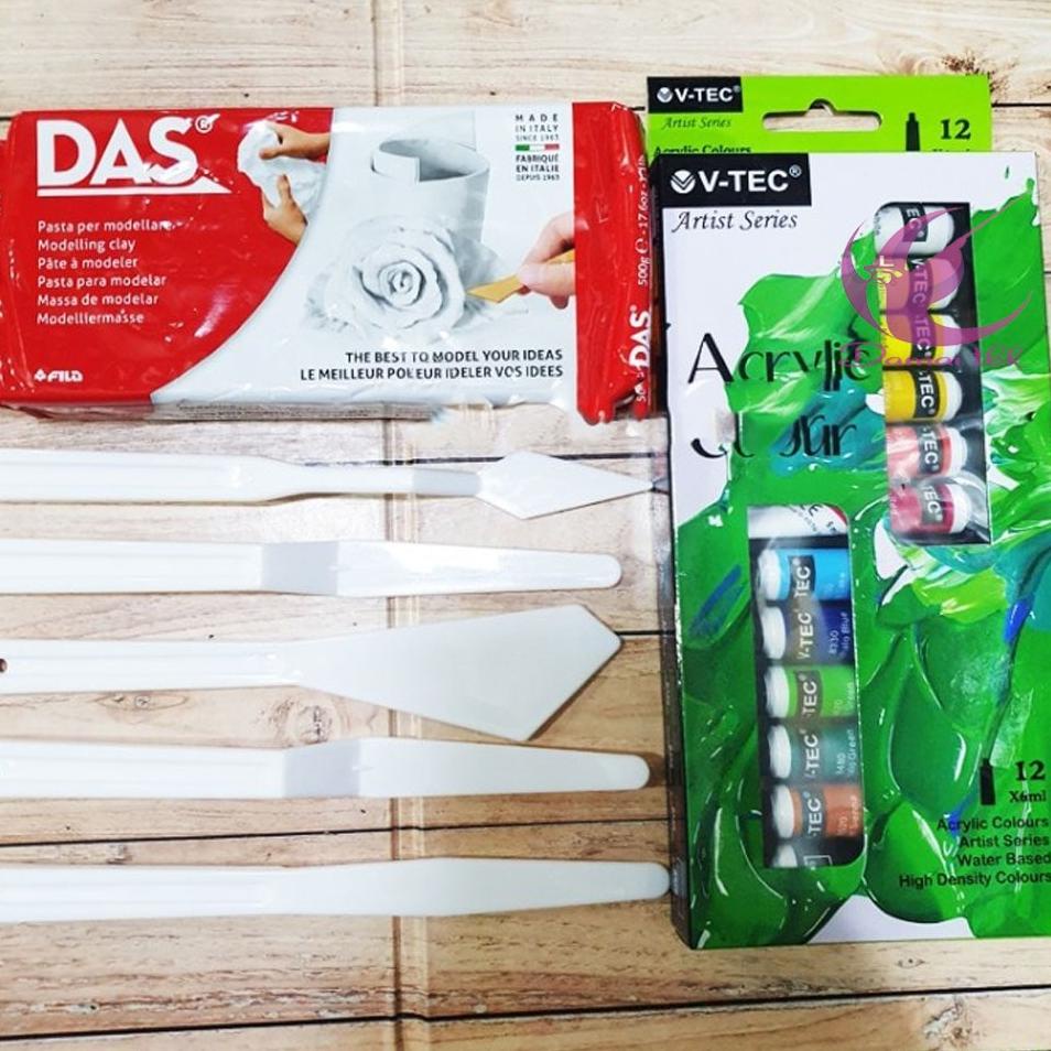 

[Product](H74B)-❤) Paket DAS Clay Air Dry Modelling Set Cat Acrylic premium