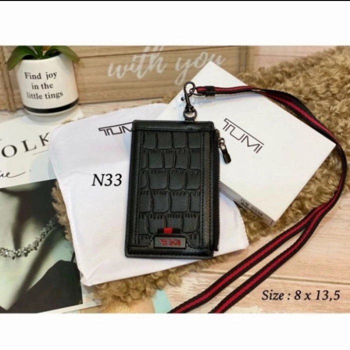 

Nametag Id Card Holder New Model Tumi Import Quality