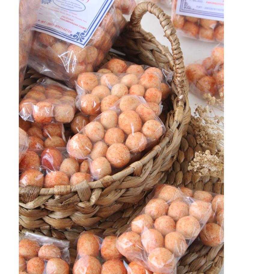 

Quality Control✅Tahu bulat kering mini Balado Kemasan pasar/warung 500 rupiah|KD4