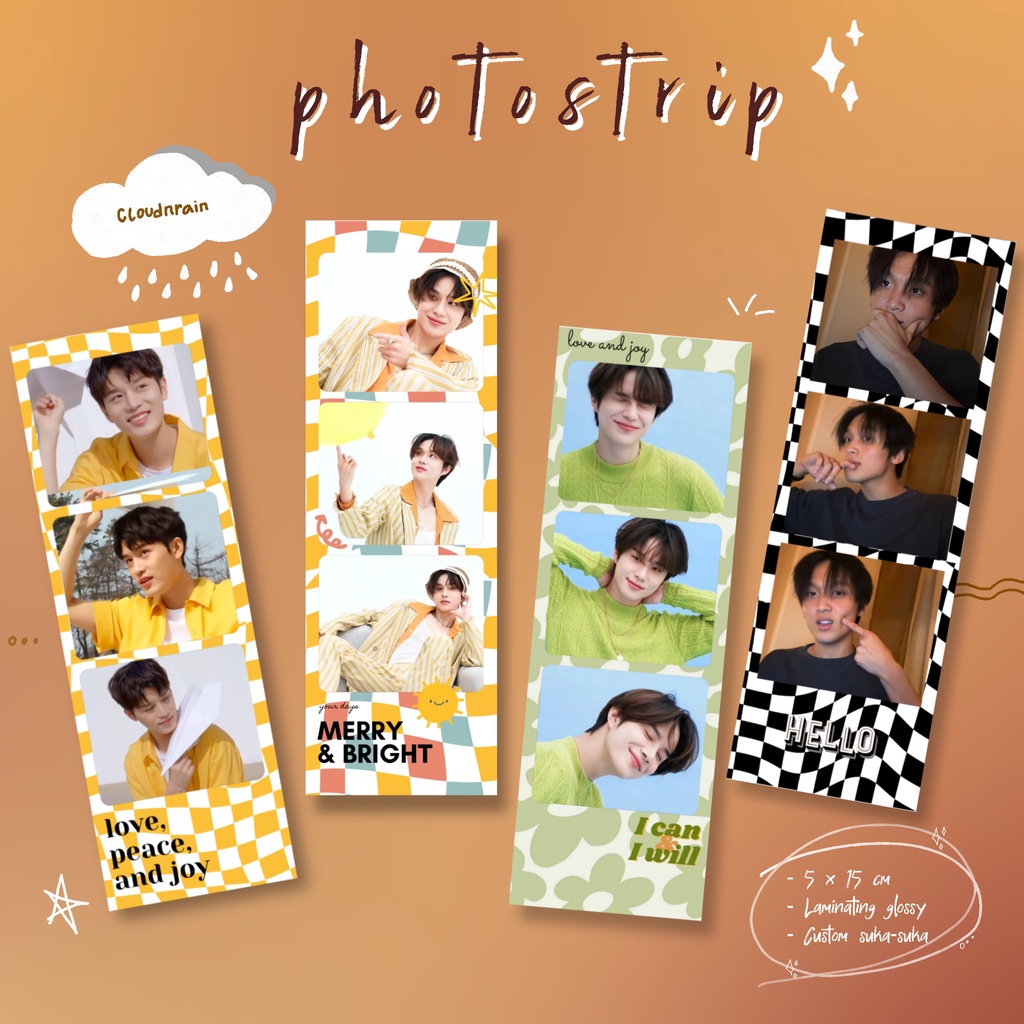 Photostrip|| Cetak photobooth | Custom photostrip | Photobooth aesthetic