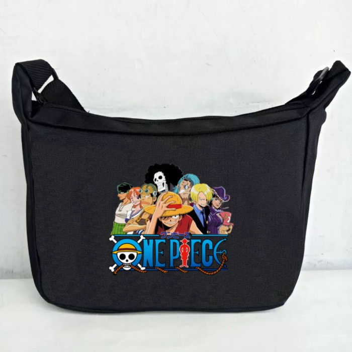 Tas Selempang One Piece Luffy Pria Dan Wanita Slingbag Tas Anime Win