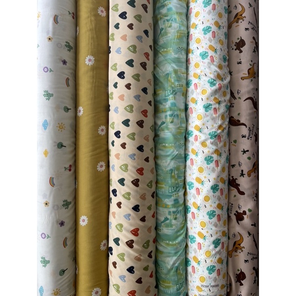 KAIN RAYON ROLL (BISA MIX MOTIF) // Rayon rollan // rayon premium roll