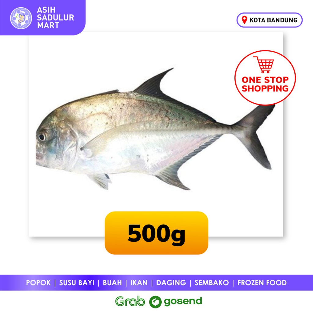 Ikan Kuwe Segar 500gr | Asih Sadulur Mart
