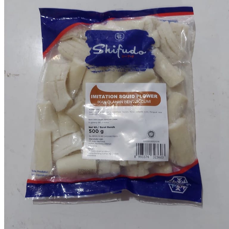 

SHIFUDO kembang cumi 500gr